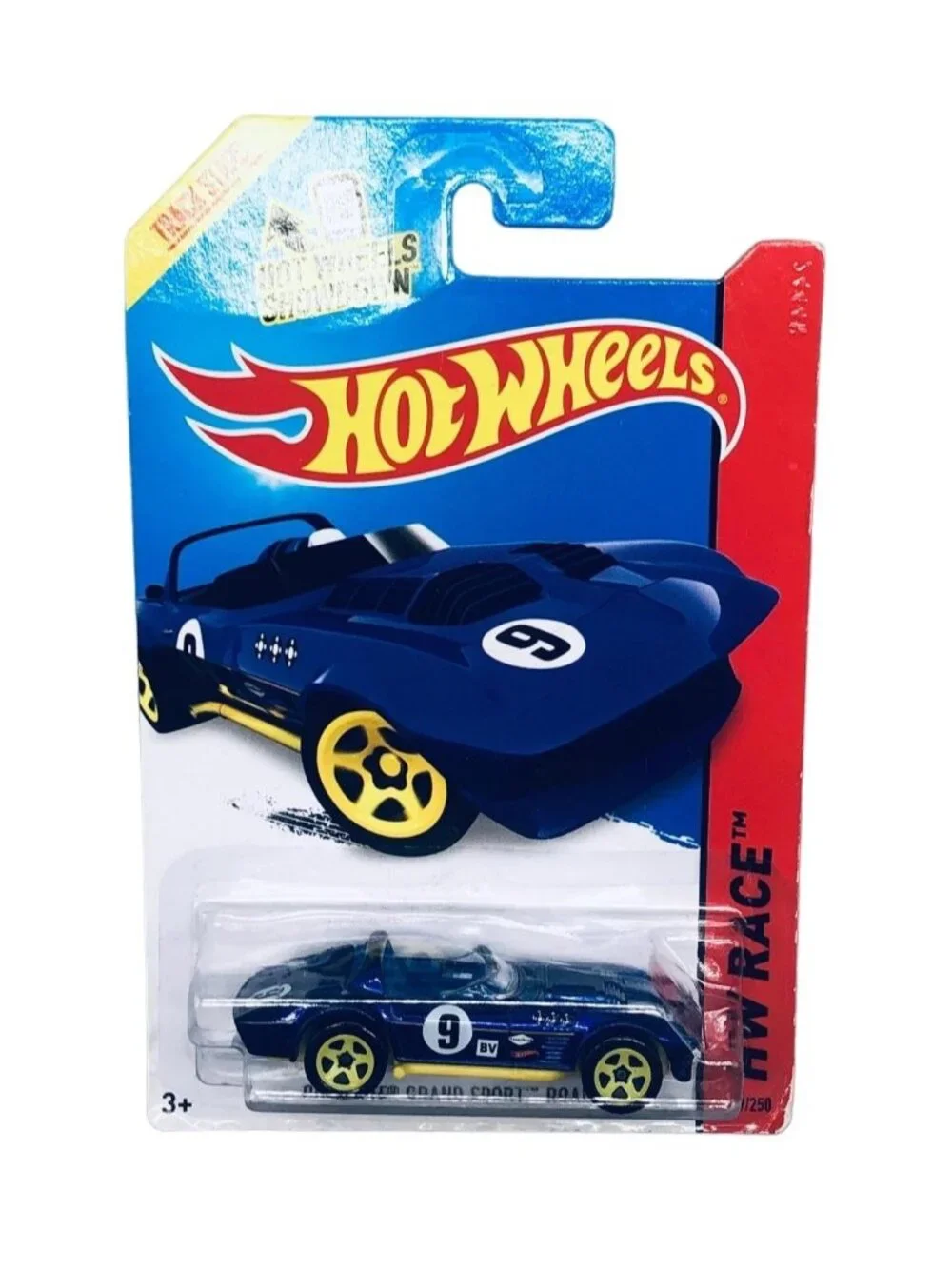 Hot Wheels Corvette Grand Sport Roadster 2013 Showdown track CFH04-07B3 new READ